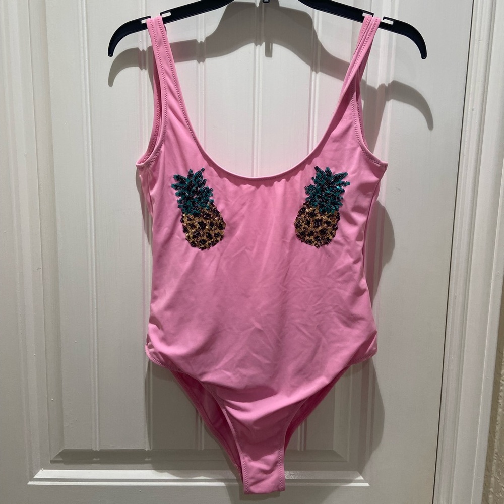 Top shop sequin one piece
